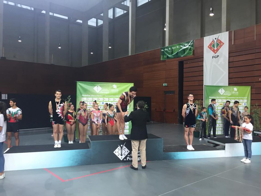 Barreiro no Campeonato Nacional de Ginástica Ginastas Barreirenses alcançam o pódio