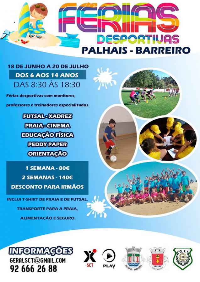 Em Palhais - Barreiro Férias Desportivas