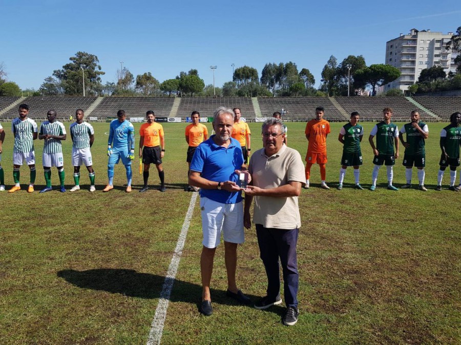 Grupo Desportivo Fabril do Barreiro Faustino Mestre Homenageado pela Federação Portuguesa de Futebol