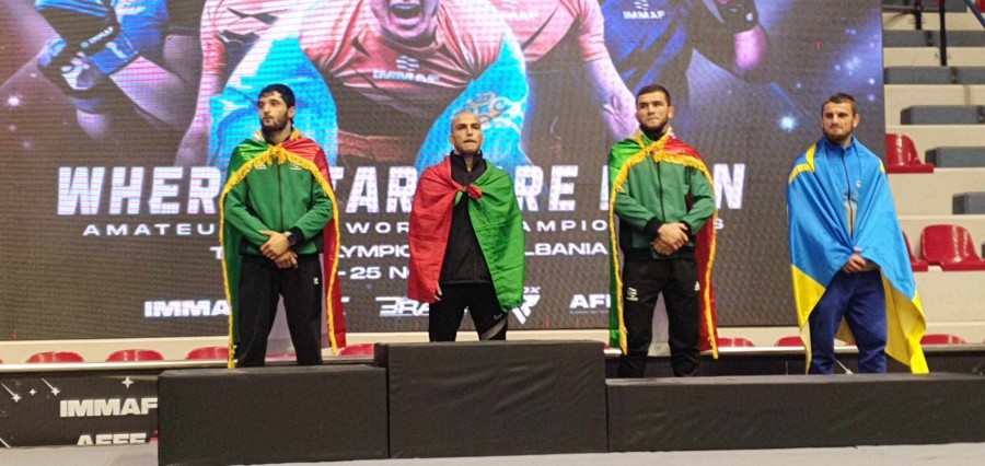 Zé Machado da Academia Unlimited do Barreiro Sagrou-se campeão do mundo de MMA