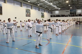 Moita acolhe Estágio Técnico de Karaté