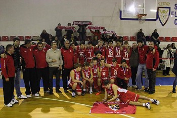Barreiro - Sub 16 do Galitos FC São campeões regionais masculinos de basquetebol
