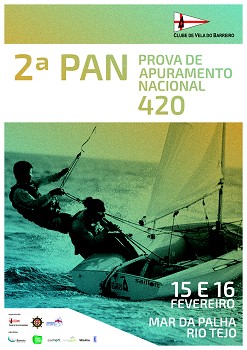 Barreiro - Campo de regatas do Rio Tejo – Mar da palha Recebe Prova de Apuramento Nacional da classe 420