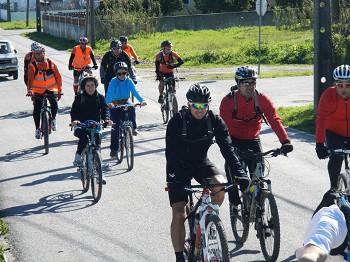 Passeio Informal no Barreiro Com cerca de 80 participantes