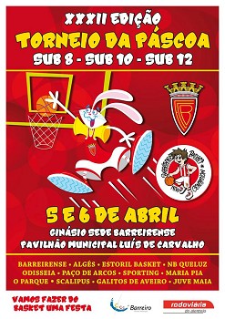 Barreiro - Torneio da Páscoa Basquetebol Sub 8, Sub 10 e Sub 12