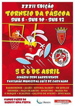 Barreiro - Torneio da Páscoa Basquetebol Sub 8, Sub 10 e Sub 12