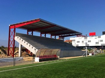 Barreiro - Campo de Jogos da Verderena do FC Barreirense BANCADA POENTE É HOJE INAUGURADA . Melhores condições para os atletas e público