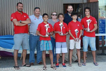 Clube de Vela do Barreiro Campeão Regional de Team Racing