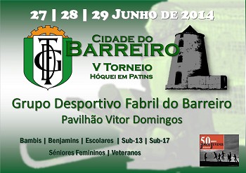 Torneio Cidade do Barreiro de Hóquei em Patins Integrado nas comemorações dos 50 anos dos Jogos Juvenis