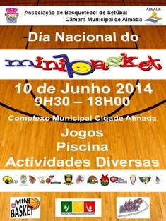 Associação de Basquetebol de Setúbal Dia Nacional do Minibasquete em Almada