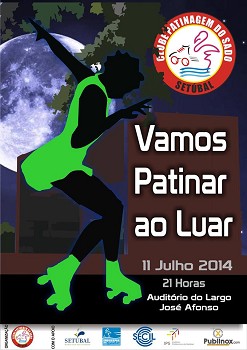 Setúbal - «Vamos Patinar ao Luar» Clube de Patinagem do Sado assinala 10 anos de vida