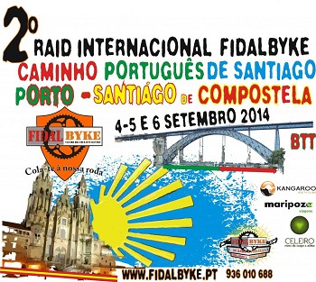 Associação de Cicloturismo Fidalbyke - Barreiro 2º Raid Porto–Santiago de Compostela Fidalbyke BTT
