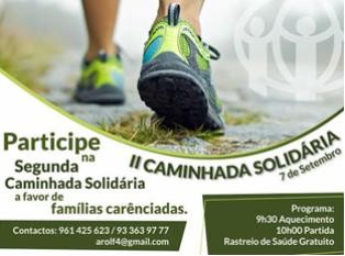 Caminhada Solidária no Seixal Apoia famílias carenciadas