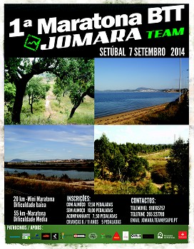 Setúbal - JOMARA TEAM realiza 1º Maratona de BTT Prova tem particularidade de promover riqueza na natural, cultural e gastronómica da Região