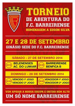 Barreiro - Torneio de Abertura do FC Barreirense Homenagem a Edson Silva