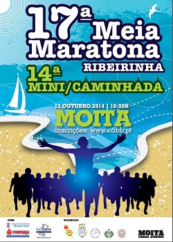 Inscrições abertas para a 17ª Meia e 14ª Mini Maratonas Ribeirinhas da Moita
