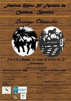 No Campo de Futebol do Santoantoniense - Barreiro 1º Festival Hípico Santo António da Charneca