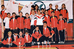 Ginásio Atlético Clube MINITRAMPOLIM Participação positiva nos Campeonatos Distritais