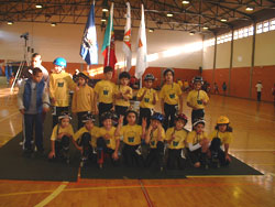 Campeonatos Nacionais de Estrada de Corridas em Patins Bricolândia prestação positiva