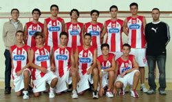 Cadetes A - Basquetebol Vitória Confortável do Barreirense frente ao C.R. Feijó