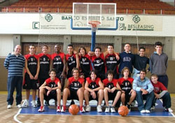 Barreirense Cadetes B Vitória frente ao Galitos (96-32)