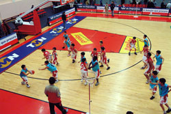 No Barreiro Concentração Distrital de Minibásquete e jogo da Liga TMN