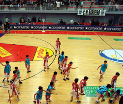 Concentração de Minibasket Atletas barreirenses preparam sucessos de amanhâ