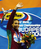 Atletismo Atleta Naide Gomes no Barreiro