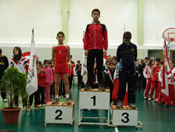 GAC presença positiva Campeonato Distrital de Minitrampolim