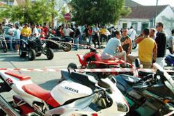 No Barreiro Concentração de motas junta 500 motociclistas