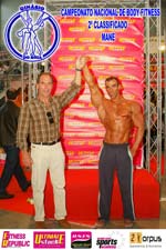 Ginásio do Bóia - Barreiro Mané – Vice Campeão Nacional de Body Fitness 2006