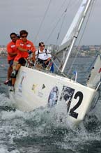 Álvaro Marinho, Barreiro - Skipper da QUEBRAMAR "Foi a maior subida de todos os velejadores que estão no ranking mundial”