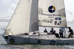 Equipa de Álvaro Marinho – Vela do Barreiro Seth.pt Team a caminho do Nacional de Match Racing