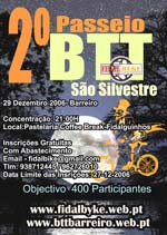 No Barreiro 2º Passeio São Silvestre Fidalbyke