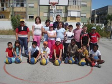 Nova Escola de BASKET no Barreiro Arrancou a Escola de Basquetebol da SFAL