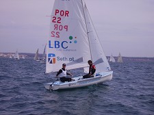 Olímpicos do Barreiro No Campeonato da Europa da Classe 470