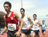 Fábio Gonçalves do Barreiro Na representação nacional de atletismo em Belgrado