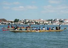 Jogos do Seixal 2007 Barcos Dragão passeiam na Baía do Seixal