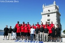 João “Betinho” do Barreiro Na Selecção Nacional de Seniores Masculinos . Director Técnico - Manuel Fernandes
