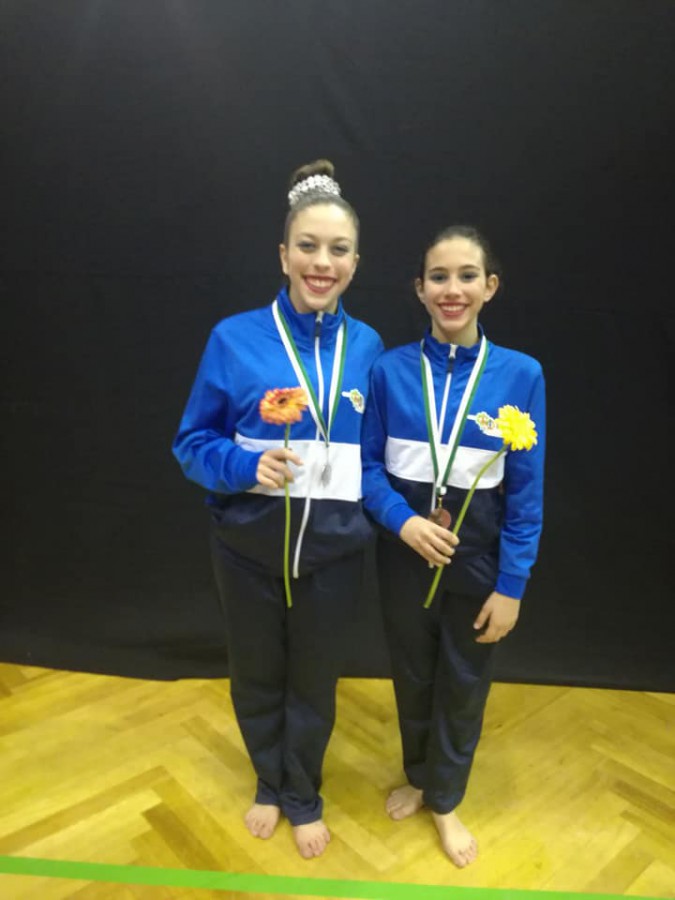 No Torneio «Twist Acro Cup» em Cascais Par junior do ACROSFAL conquista 2º lugar na competição
