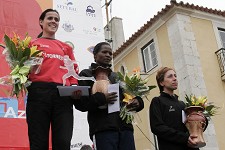 Meia Maratona Internacional de Setúbal Vencedores o queniano Laban Korir e a portuguesa Dulce Félix
