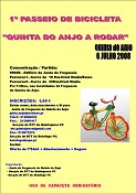 Em Palmela 1º Passeio de Bicicleta "Quinta do Anjo a Rodar"