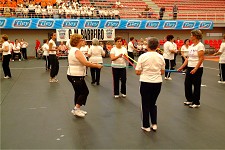 NO BARREIRO FESTA DE ENCERRAMENTO DO PROGRAMA DE GINÁSTICA SÉNIOR . Cerca de 300 pessoas participaram na iniciativa