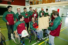 Estágio na Moita Selecção Nacional de Basquetebol em Cadeira de Rodas prepara Europeu