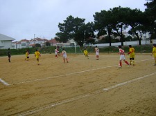 Futebol Barreiro Galitos FC - 1- FC Barreirense - 9 Em dia de chuva intensa, aconteceu goleada