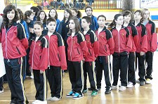 Ginásio Atlético Clube - Baixa da Banheira - Moita Campeões Distritais por Equipas na categoria de Iniciados