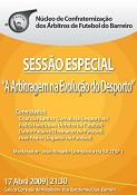 Núcleo de Confraternização dos Árbitros de Futebol do Barreiro Promove sessão pública sobre “A arbitragem na Evolução do Desporto”