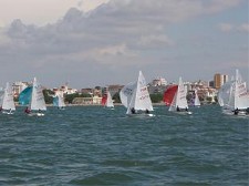 Clube de Vela do Barreiro 2ª Prova de Apuramento Nacional 420 dupla do CVB em destaque