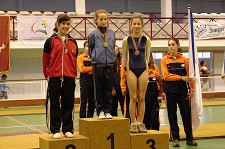 Ginásio Atlético Clube - Baixa da Banheira - Moita Equipa de Iniciados obteve 3º lugar no Campeonato Nacional de Mini-trampolim