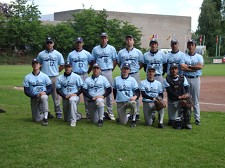 White Sharks de Almada Terminou sem vitórias participação no European Cup de Beisebol
